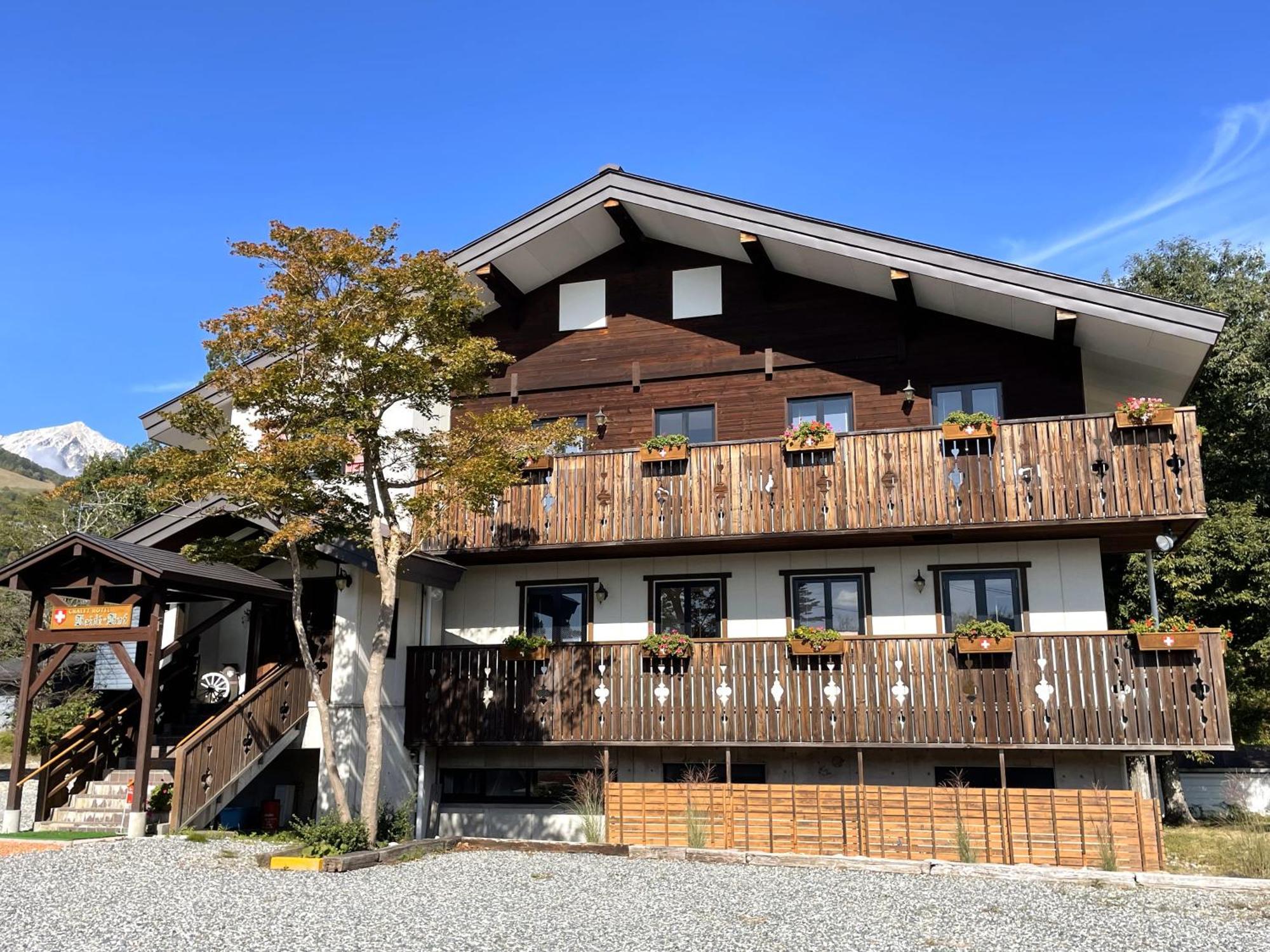 Heidihof Hotel Hakuba Exteriör bild