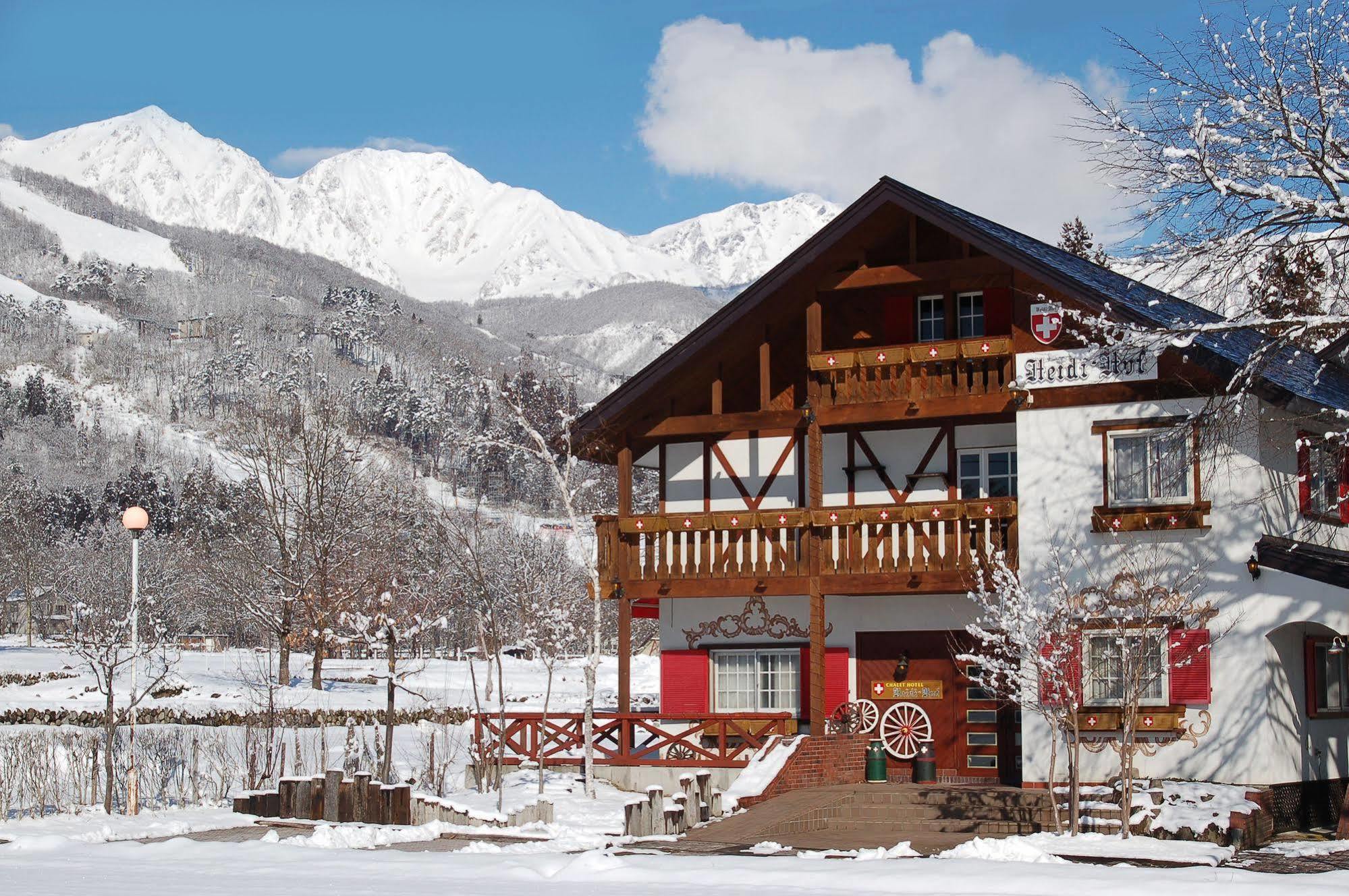 Heidihof Hotel Hakuba Exteriör bild